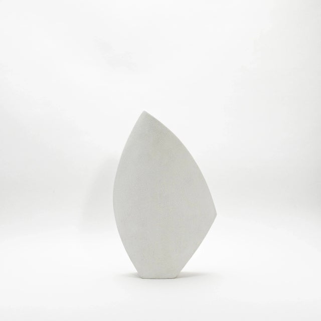 Modern Shagreen Vase by R&y Augousti For Sale - Image 9 of 12