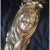 19thc French Art Nouveau Gilt Bronze "Beautiful Baby Face" Sconce With Designer Art Glass Period Shade For Sale - Image 16 of 18