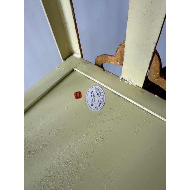 Metal Hollywood Regency, Mid Century Style Tole Étagère, Brugar Design New York For Sale - Image 7 of 10