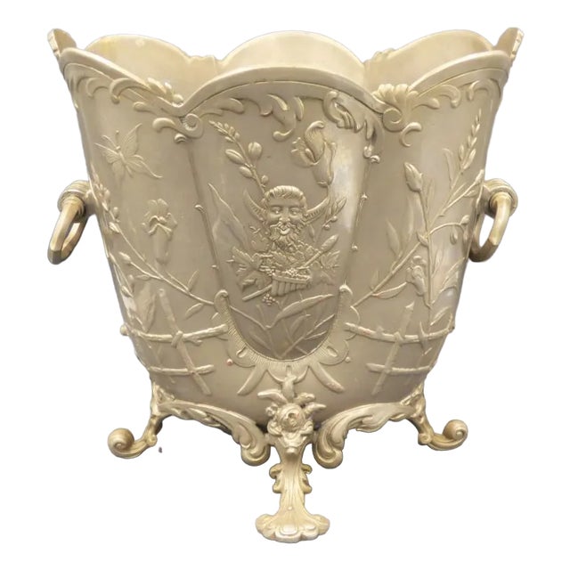 Antique Sparkling Wine Bucket from Gerhardi & Co., 1880 - 1900s For Sale