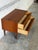 Small Danish Teak Dresser With 2 Drawers Scandinavian Mid-Century Modern Vintage For Sale - Image 4 of 12