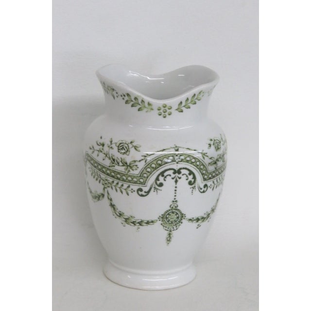 Granby Small Vase Sampson Bridgwood Sons 19th Century Earthenware Pottery 4874b For Sale - Image 10 of 14
