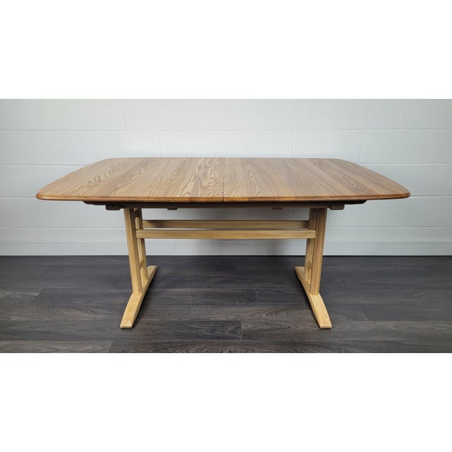 Burford Grand Double Extendable Dining Table from Ercol, 1990s For Sale - Image 17 of 18