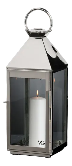Top Acciaio Inox Flat Shaped 70 Candle Holder from VGnewtrend