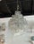 Modern Vintage 1970s Large Murano Tronchi Venini Glass Chrome 5 Tier Chandelier For Sale - Image 3 of 13