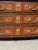 French 18th Century Style Chest, Signed Label Chinoiserie Hardware For Sale - Image 11 of 13