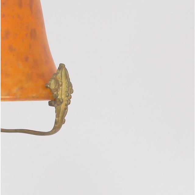 Table Lamp in Glass Paste by Jean Daum for Daum, Nancy, France, 1920s For Sale - Image 6 of 10