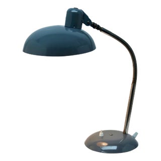 Gray Adjustable Desk or Side Table Lamp from SIS, 1950s For Sale
