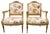 19th Century French Armchairs in Giltwood, Set of 2 For Sale