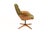 Vintage Mid Century Plycraft Walnut George Mulhauser Lounge Chair— Mrs. Chair — Olive Bouclé For Sale In Los Angeles - Image 6 of 13