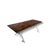 Mid-Century Modern Space Age Flames Tabletop and Chrome Coffee Table For Sale - Image 12 of 15