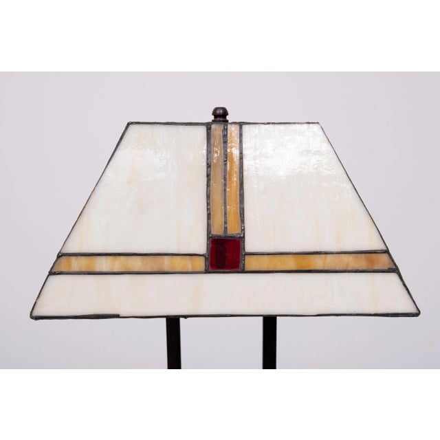 Art Deco Table Lamps in the style of Tiffany, Holland, 1980s, Set of 2 For Sale - Image 9 of 13