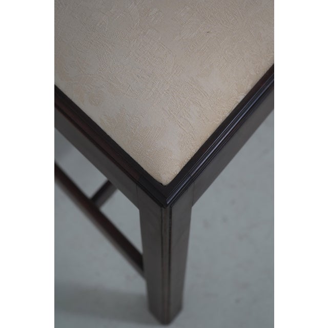 Set of 6 Stickley Mahogany Chippendale Dining Room Chairs For Sale - Image 15 of 18