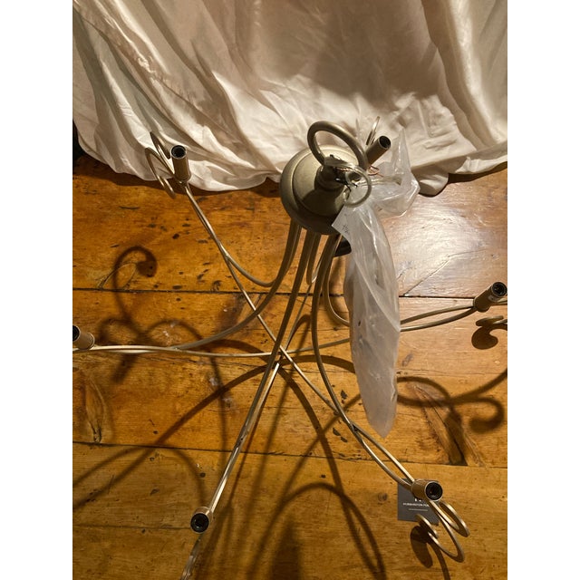Abstract Hubbardton Forge Gold Bella Chandelier Light For Sale - Image 3 of 12