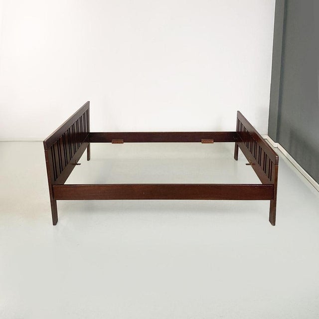 Poltronova Califfo Bed in Wood attributed to Ettore Sottsass for Poltronova, 1960s For Sale - Image 4 of 18