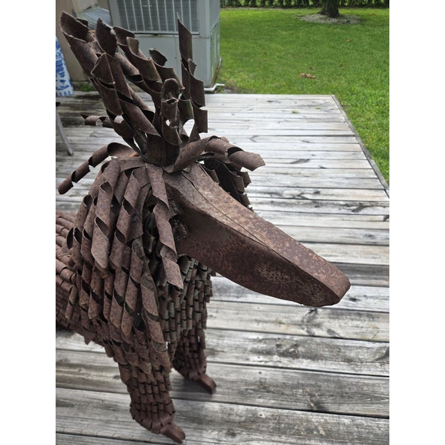 Keith Bradley Poodle Metal Sculpture Unsigned For Sale In Miami - Image 6 of 7