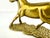 Mid-Century Modern Mid-Century Solid Brass Galloping Horse Figurine on Textured Base For Sale - Image 3 of 8