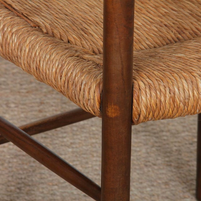 Wood Dordogne Model Chair from Sentou, 1950 For Sale - Image 7 of 8
