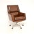 A smart and very comfortable Danish vintage leather swivel desk chair, dating from the 1960’s. This is of outstanding...
