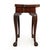 Wood English George III Mahogany Gate Leg Card Game Table Circa 1770 For Sale - Image 7 of 18