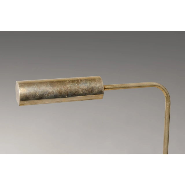 Gold Adjustable Floor Lamp in Chrome-Plated Brass from Blend Roma, 1960s For Sale - Image 8 of 9