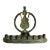 Vintage Israeli Brass “Yisrael” Menorah/Chanukia For Sale