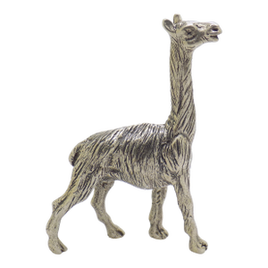 Vintage Italian Handmade Genuine Silver Llama Lama Rare Solid Figurine Miniature