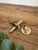 Vintage Brass Paperweight Airplane For Sale - Image 3 of 4