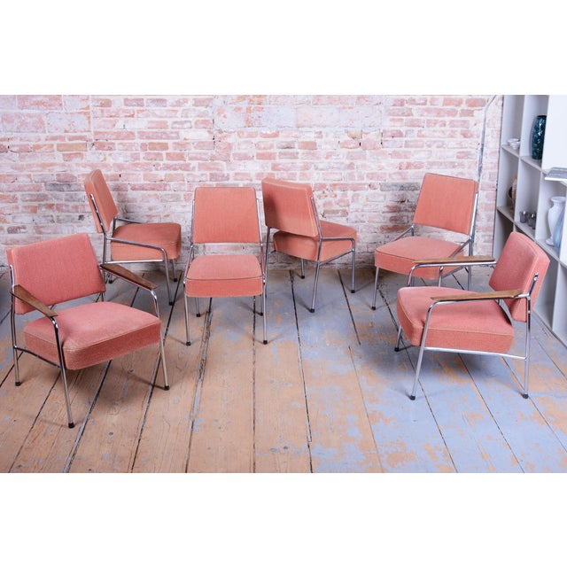 Bauhaus Chairs in Tubular Chrome-Plated Steel, Czech, 1940s, Set of 4 For Sale - Image 13 of 14