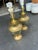 Metal Mid 20th Century Hammered Metal Lamps - a Pair For Sale - Image 7 of 9