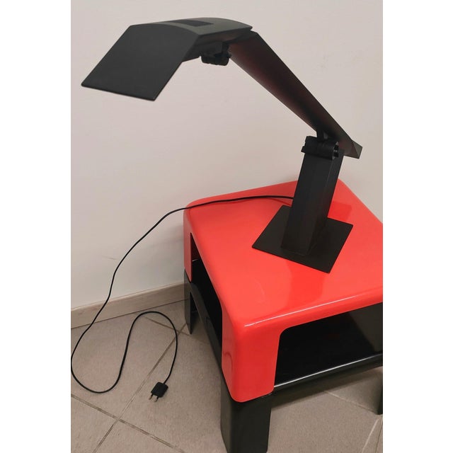 Black Condor Desk Lamp attributed to Hans Von Klier for Bilumen, 1988 For Sale - Image 11 of 18