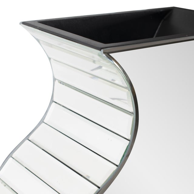 2020s Rounded Mirrored Vase - Tall For Sale - Image 5 of 11