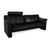 Modern CL 300 2-Seater Sofa in Black Leather from Erpo For Sale - Image 3 of 12