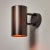 Not Yet Made - Made To Order Hans-Agne Jakobsson C627/110 'Rulle' Brown Patinated Outdoor Sconce For Sale - Image 5 of 12