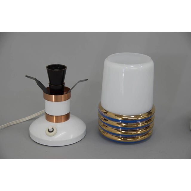 Mid-Century Czechoslovakian Table Lamps, 1970s, Set of 2 For Sale - Image 4 of 6