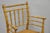 Late 19th Century Antique English Regency Faux Bamboo Rush Seat Wooden Dining Chairs - Set of 6 For Sale - Image 5 of 18