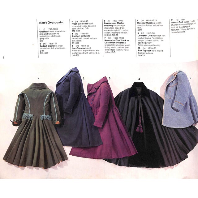 "Of Men Only: A Review of Men's and Boys' Fashions, 1750-1975" 1976 For Sale - Image 13 of 17