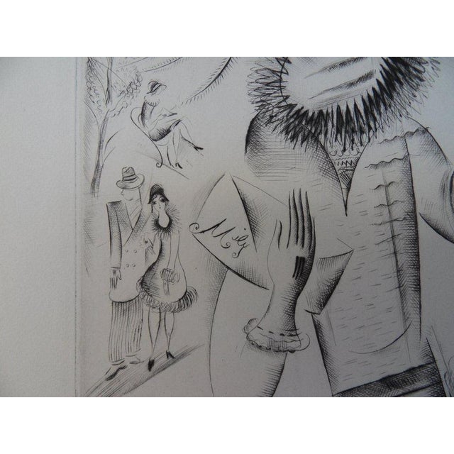 Mily Possoz, Jeune fille à l'ombrelle, Etching For Sale - Image 4 of 7