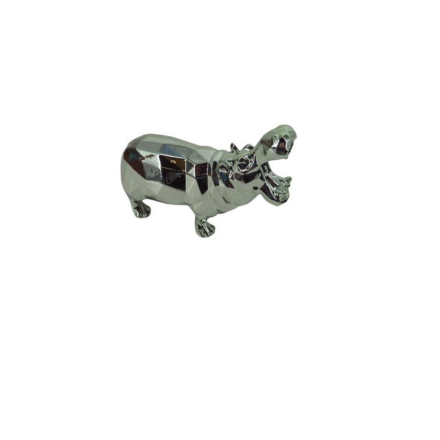 Plastic Green Resin Hippo from Richard Orlinski For Sale - Image 7 of 8