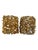 Vintage Hollywood Regency Amber Beaded Votive Candle Sconces, Pair For Sale - Image 4 of 8