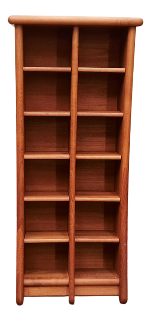Teak Freestanding Shelf from Beni Møbler, Denmark, 1970s