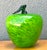 Vintage Art Glass Apple For Sale - Image 11 of 12