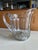 American Early 20th Century Heavy Glass Pitcher For Sale - Image 3 of 3