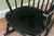 Black Vintage S. Bent & Bros. Black and Gilt Finished Spindle Back Rocking Chair For Sale - Image 8 of 8