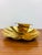 Hollywood Regency Vintage Brass Clam Shell Serving Tray For Sale - Image 3 of 4