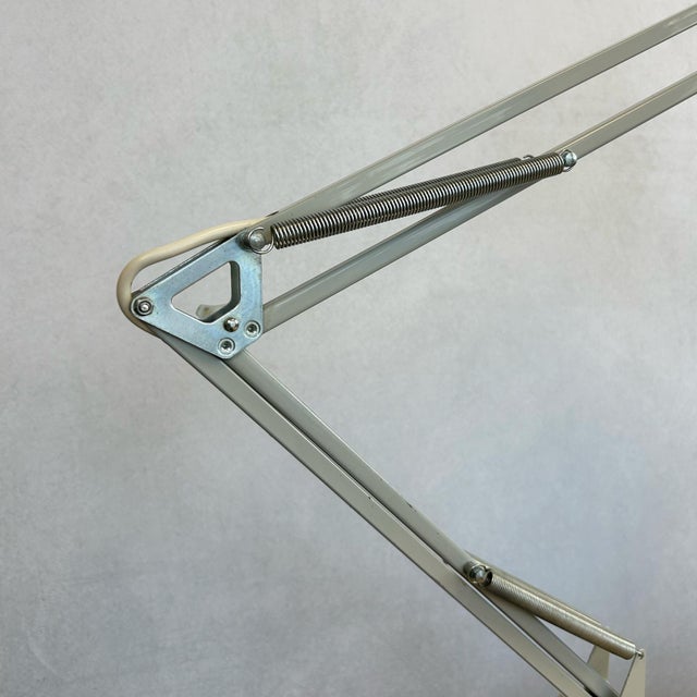 Adjustable Grey Architect's Desk Lamp, 1970s For Sale - Image 4 of 7