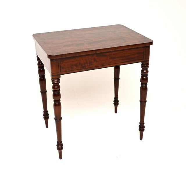 Antique Georgian Side Table, 1820 For Sale - Image 6 of 11