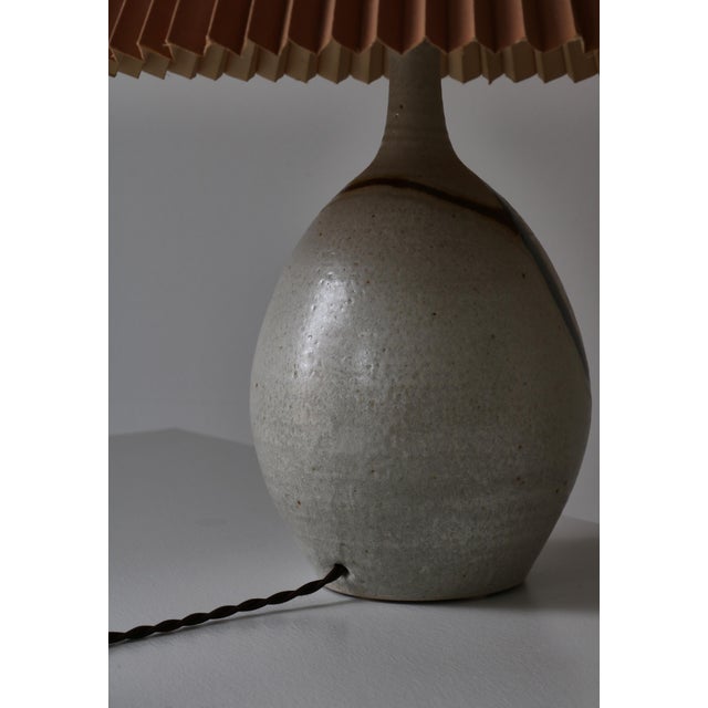 Scandinavian Modern Table Lamp from AP Stoneware, Bornholm, Denmark, 1970s For Sale - Image 12 of 15