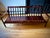 Brown Mid-Century Danish Modern Rosewood 3-Seater Sofa With Cathedral Grain For Sale - Image 8 of 9