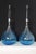 Glass Mid 20th Century Seguso Style Hand Blown Murano Lamps - a Pair For Sale - Image 7 of 16
